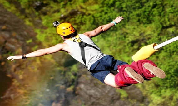 Bungee Jumping In Rishikesh