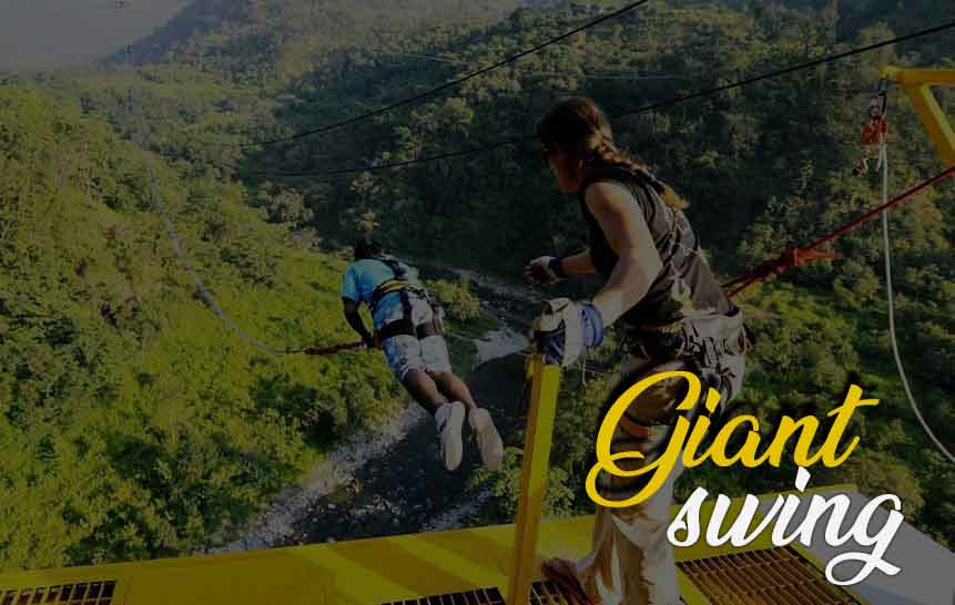 Giant Swing In Rishikesh