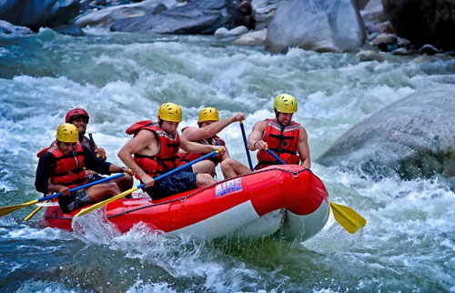 Water Rafting In Rishikesh